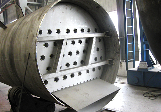 泡罩塔盤(pán)安裝現(xiàn)場(chǎng)